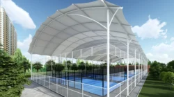 Ini Keunggulan Konstruksi Atap Membrane untuk Lapangan Padel