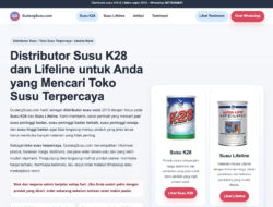 Mau Beli Susu K28 Asli? Ini Rekomendasi Website Resmi yang Terpercaya